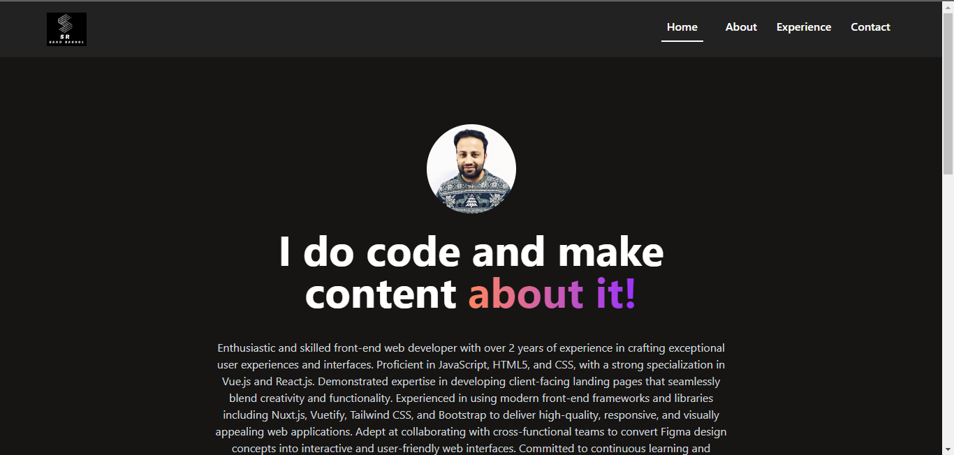 Saad Portfolio